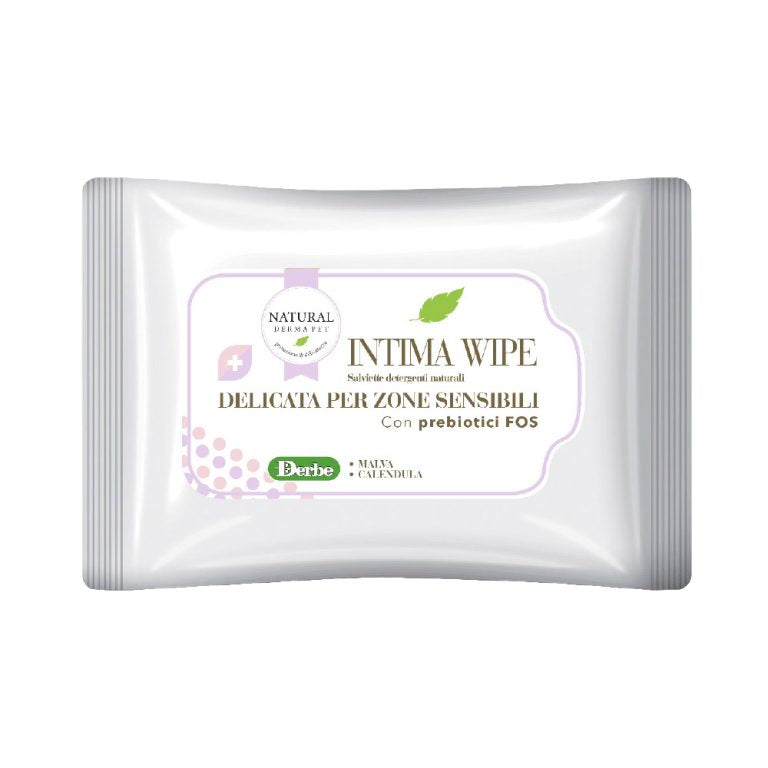 Wet dog & cat wipes for intimate area cleansing with mallow and calendula - 15pcs