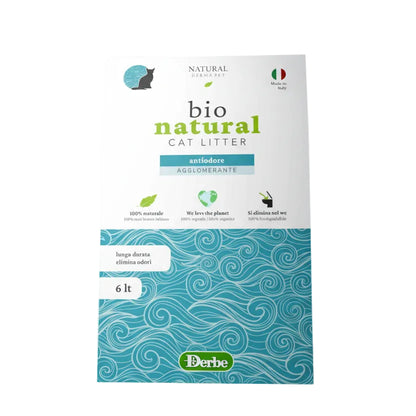 Cat litter made from natural corn with advanced odor control and air purification – 6L.