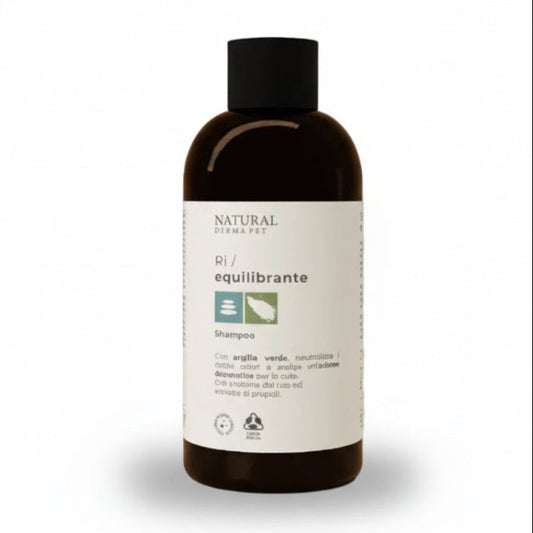 Detoksikuojantis šunų šampūnas su žaliuoju moliu ir propoliu