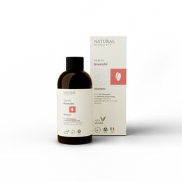 Šunų šampūnas baltam kailiui su simondsijų aliejumi ir ženšeniu