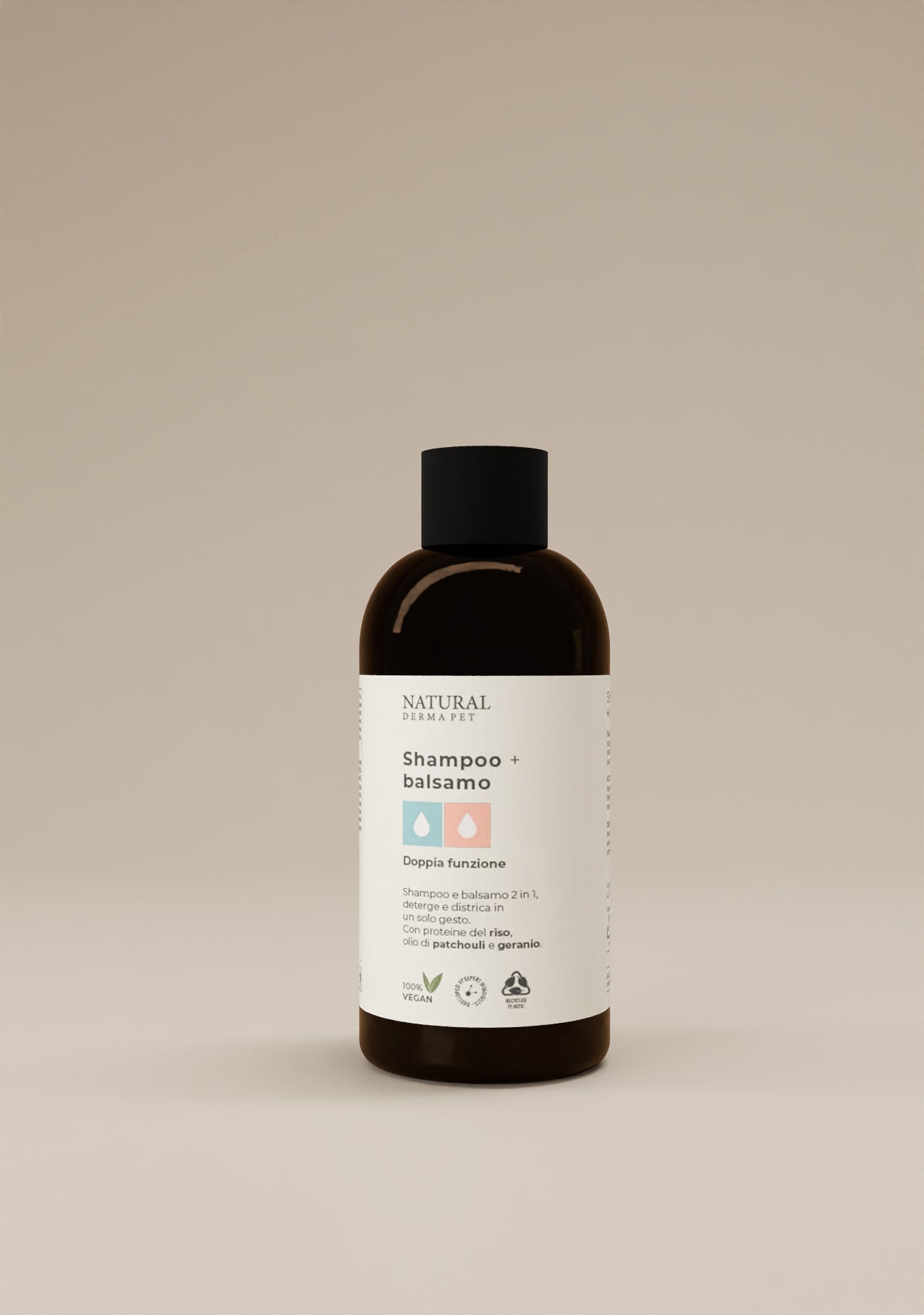 Šampūnas šunims 2in1 švelniam valymui ir maitinimui