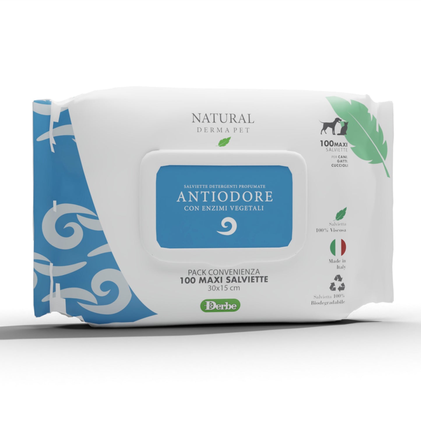 Wet Dog & Cat Deodorant Wipes for Coat Odor Control – 35pcs
