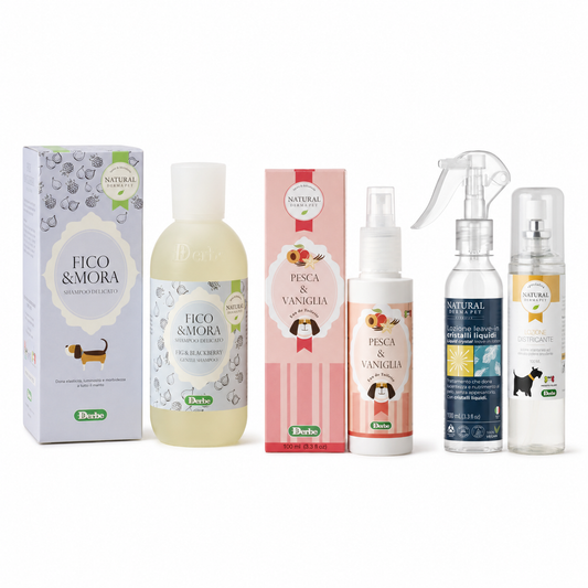 Dog Grooming SPA Bundle – Shampoo, Detangling, Shine & Fragrance