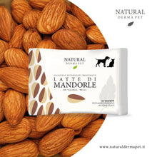 Mitras suņu un kaķu salvetes ar mandeļu piena aromātu apmatojuma kopšanai