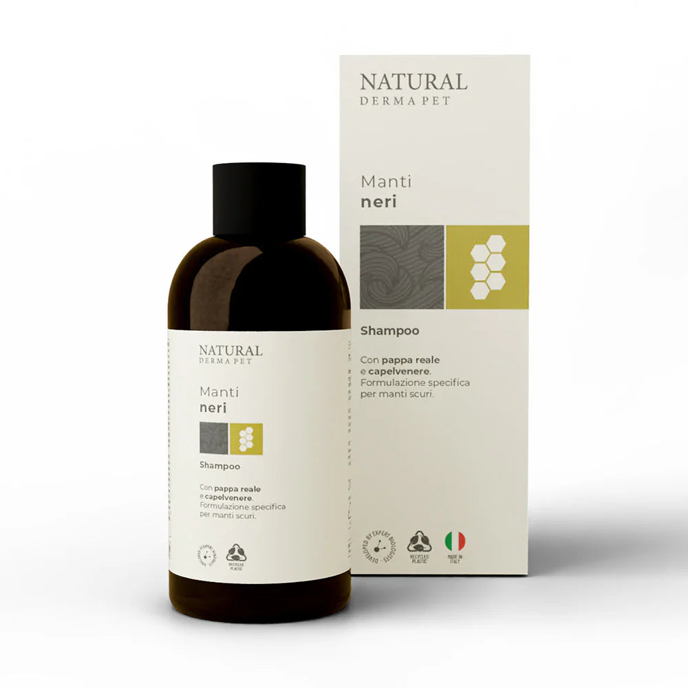 Dog Shampoo for Black Coats – Royal Jelly & Maidenhair Fern