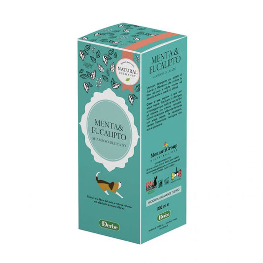 Dog shampoo refreshing mint eucalyptus – 200ml